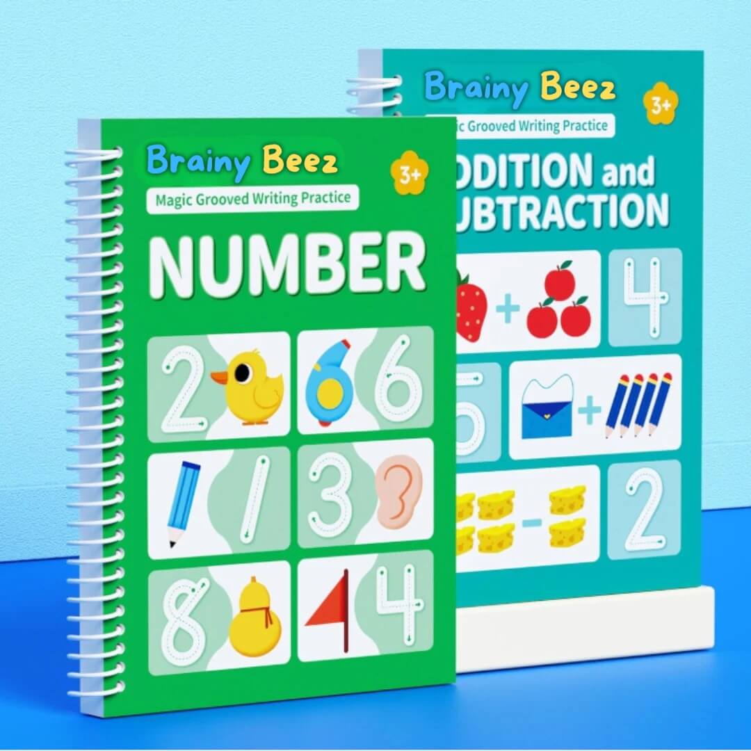 BrainyBeez™ Workbook: Fast-Track Young Minds