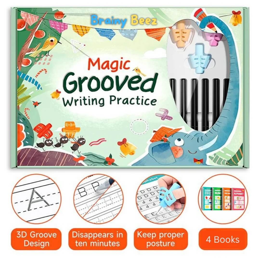 BrainyBeez™ Workbook: Fast-Track Young Minds