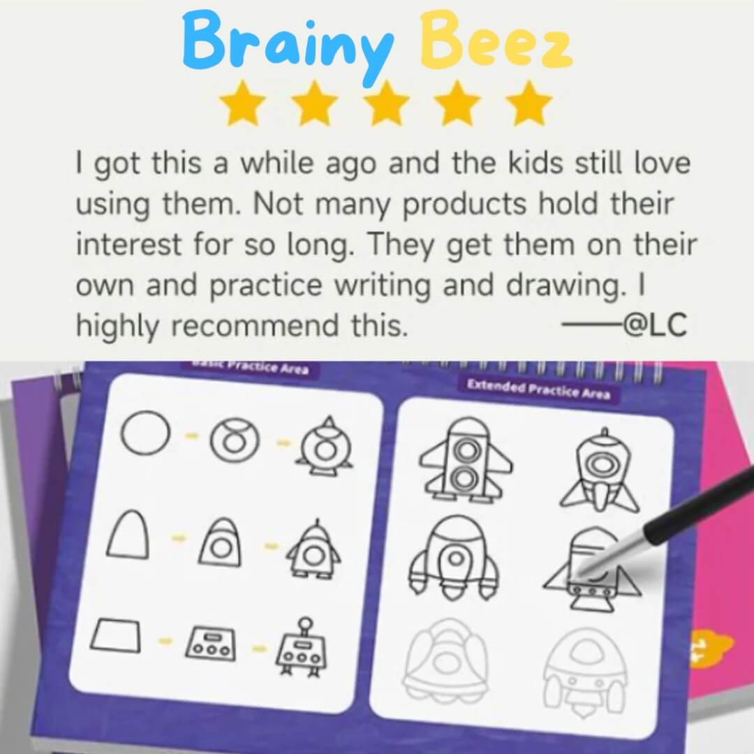 BrainyBeez™ Workbook: Fast-Track Young Minds